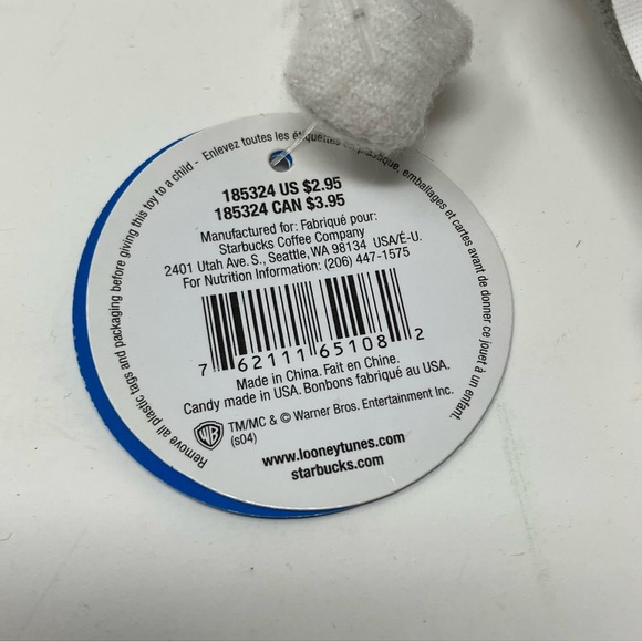 Starbucks • Vintage Looney Tunes Bugs Bunny Puppet - Picture 4 of 5